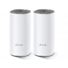 TP-LINK Deco E4 (2-Pack) | Wi-Fi 5 Mesh | AC1200 Mbps | Fiber Destekli | Çift Bant | 100 Mbps Port | 100 Cihaz | 260 m² Kapsama | WPA3 | Mobil Kurulum