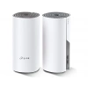 TP-LINK Deco E4 (2-Pack) | Wi-Fi 5 Mesh | AC1200 Mbps | Fiber Destekli | Çift Bant | 100 Mbps Port | 100 Cihaz | 260 m² Kapsama | WPA3 | Mobil Kurulum