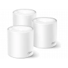 TP-LINK Deco X50 (3-Pack) | Wi-Fi 6 Mesh | AX3000 Mbps | Fiber Destekli | Çift Bant | Gigabit Port | 150 Cihaz | 600 m² Kapsama | WPA3 | Mobil Kurulum