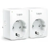 TP-LINK Tapo P100 (2-pack) | Akıllı Mini Wi-Fi Priz | Uzaktan Kontrol | Alexa/Google | Cihaz Paylaşımı | Zamanlama | Kolay Kurulum | Hub Gerektirmez