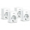 TP-LINK Tapo P100 (4-pack) | Akıllı Mini Wi-Fi Priz | Uzaktan Kontrol | Alexa/Google | Cihaz Paylaşımı | Zamanlama | Kolay Kurulum | Hub Gerektirmez