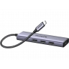 UGREEN 5-in-1 USB-C 100W PD 4K HDMI Hub Çoklayıcı, Gri, 15596