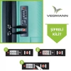 VEGMANN Atlas Polipropilen 3lü Valiz Seti Su Yeşili