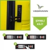 VEGMANN Atlas Polipropilen Orta Boy Valiz Sarı