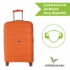 VEGMANN Atlas Polipropilen Orta Boy Valiz Turuncu