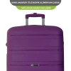 VEGMANN Atlas Polipropilen Orta Boy Valiz Violet