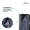 VEGMANN Delphin ABS Kabin Boy Valiz Antrasit