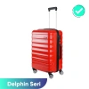 VEGMANN Delphin ABS Orta Boy Valiz Kırmızı