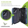 VEGMANN Vale ABS 2li Valiz Seti Mavi