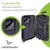 VEGMANN Vela ABS Büyük Boy Valiz Siyah