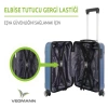 VEGMANN Vela ABS Kabin Boy Valiz Mavi