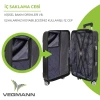 VEGMANN Vela ABS Orta Boy Valiz Siyah