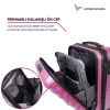 VEGMANN Wave Laptop Bölmeli ABS Kabin Boy Valiz Violet