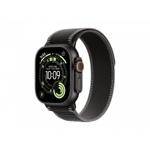 APPLE Watch Ultra 3 GPS + Cellular 49mm Black Titanium Case with Black/Charcoal Trail Loop - S/M   MF1D4TU/A