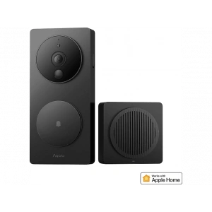 AQARA G4 SVD-C03 Apple Home Destekli Akıllı Görüntülü Kapı Zili Siyah