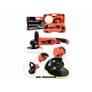 ASSUR 1200 W Devir Ayarlı 6 Kademeli 180 mm Pasta Cila Polisaj Makinesi