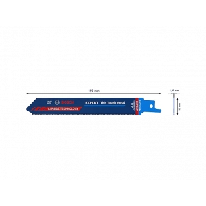 BOSCH EXPERT Thin Tough Metal S 922 EHM  1 parça - 2608900360 Panter Testere Bıçağı