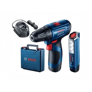 BOSCH GLI 12V-300 Akülü Lamba + Bosch GSR 120-LI Akülü Vidalama