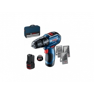 BOSCH GSR 12V-30 39 Parça Set Hediyeli Profesyonel Akülü Vidalama