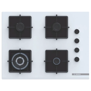 BOSCH POH7C2P30O Gazlı Ankastre Ocak Beyaz