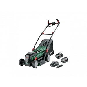 BOSCH Universal Rotak 2x18V-37-550 Çift Akülü 4Ah Çim Biçme Makinesi