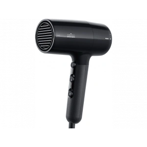BRAUN HD225E HD2.2 Iontec Difüzörlü Saç Kurutma Makinesi Siyah