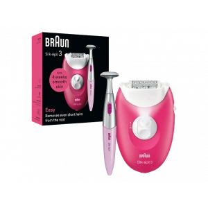 BRAUN SE 3202 Silk-Épil 3 Epilasyon Cihazı Pembe