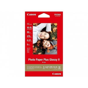 CANON Plus Glossy II (PP-201) Fotoğraf Kağıdı Beyaz