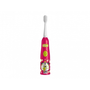 CHICCO Çocuklar İçin Panda Elektrikli Diş Fırçası Kırmızı