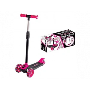 COOL WHEELS Twist 3 Tekerlekli Işıklı Çocuk Scooter Pembe