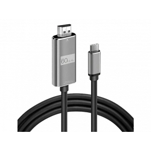 DAYTONA Hc-01 Type-C To 4K HDMI Görüntü Aktarım Kablosu Gri