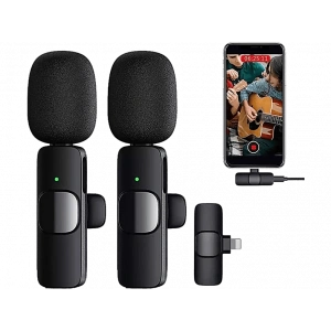 DAYTONA K9 Lightning Wireless Çiftli Yaka Mikrofonu