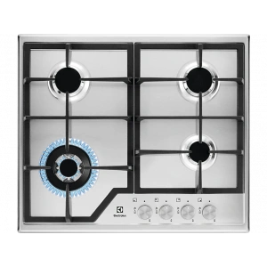 ELECTROLUX EGS6436SX Wok Gözlü Inox Ankastre Ocak