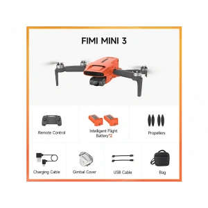 FIMI Mini 3 Drone Combo Paket (4K/60fps Video , 48MP )