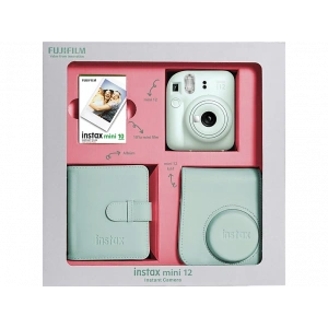 FUJIFILM Instax Mini 12 Bundle Box Anlık Fotoğraf Makinesi Nane Yeşili