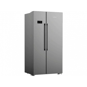 GRUNDIG GSND 6384 S E Enerji Sınıfı 580L NoFrost 2 Kapılı Gardırop Tipi Buzdolabı Silver