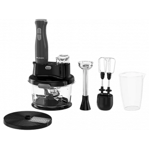 GRUNDIG RHB 7410 Cam Hazneli Rendeli Blender Seti Antrasit