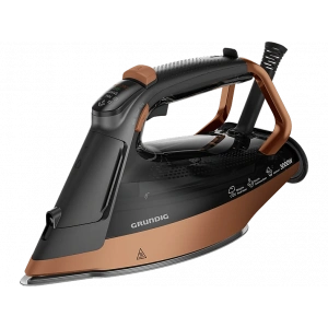 GRUNDIG SI 8050 Buharlı Ütü Siyah Kahverengi
