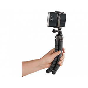 HAMA Flex Mini Tripod Akıllı Telefonlar ve GoPro Siyah