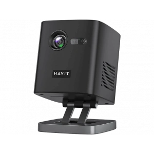HAVIT PJ218 Pro Wi-Fi Android Taşınabilir 4K Projeksiyon Cihazı Siyah