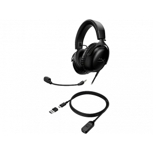 HYPERX Cloud III Kablolu Oyuncu Kulaklığı Siyah