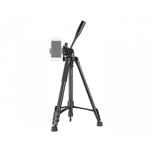 KINGJOY VT-860SCB Uzaktan Kumandalı + Cep Telefonu Standlı Video Tripodu Siyah (Large)