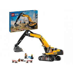 LEGO 60420 City Sarı İnşaat Ekskavatörü