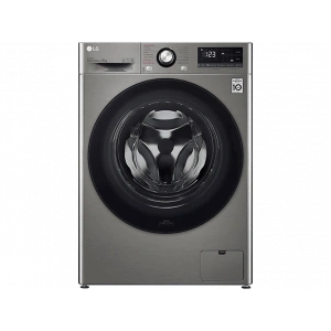 LG F4V3VYWKPE.APTPLTK B Enerji Sınıfı 9kg 1400 Devir Buharlı Çamaşır Makinesi Gri