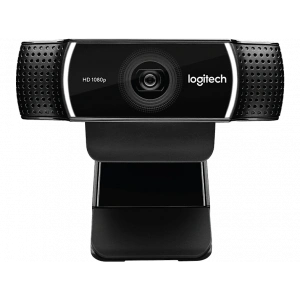 LOGITECH C922 Full HD 1080p Yayıncılar için Profesyonel Web Kamerası - Siyah