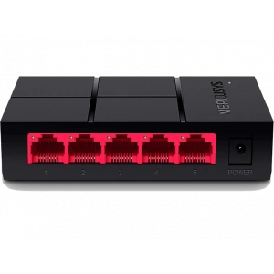 MERCUSYS MS105G 5-Port 10/100/1,000 Mbps Desktop Kablolu Switch Siyah
