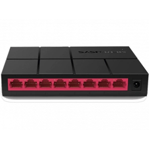 MERCUSYS MS108G 8-Port 10/100/1000 Mbps Masaüstü Switch Siyah