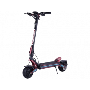 MUKUTA 9 800 W 70 Km Menzil Elektrikli Scooter Siyah Kırmızı