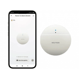 NEUTRON Wifi Su Basma Sensörü Beyaz