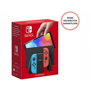 NINTENDO Switch Oled Konsol Kırmızı Mavi